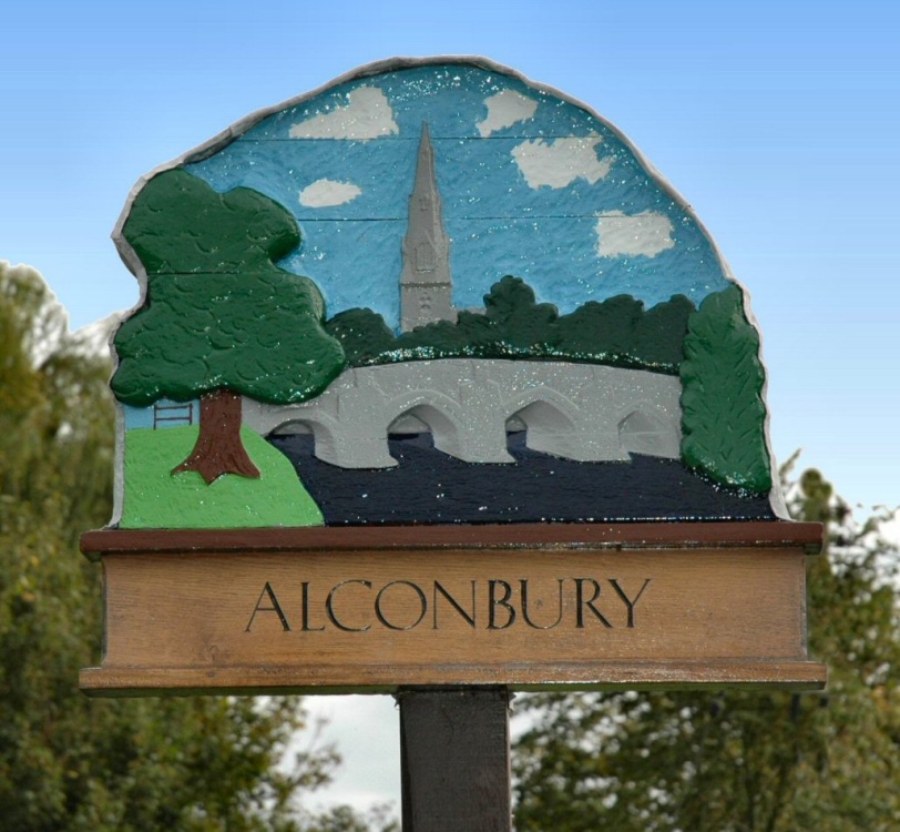Alconbury village sign