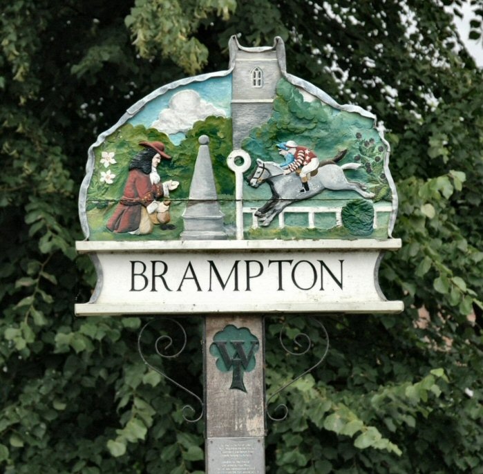 Brampton Village Sign, Cambridgeshire