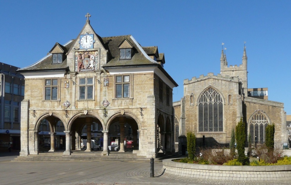 Peterborough Guildhall & St. John's Church