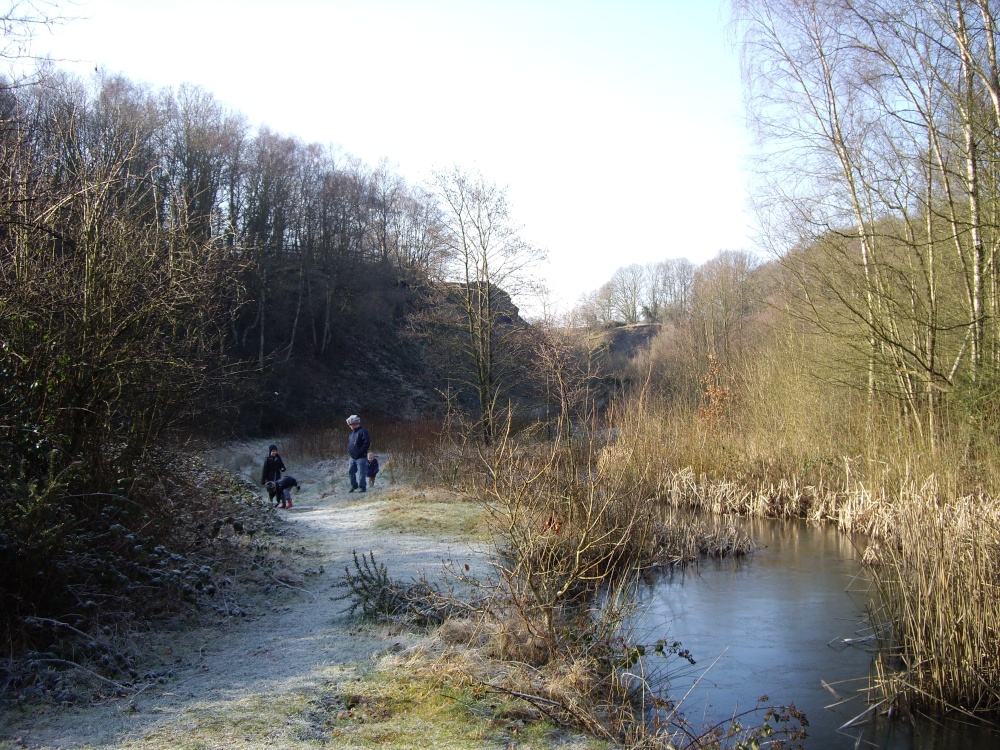 Early morning at Doultons Clay Pit Saltwells Nature Reserve