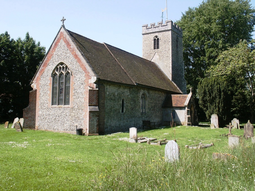 Church of St. Peter. Cransford, Suffolk