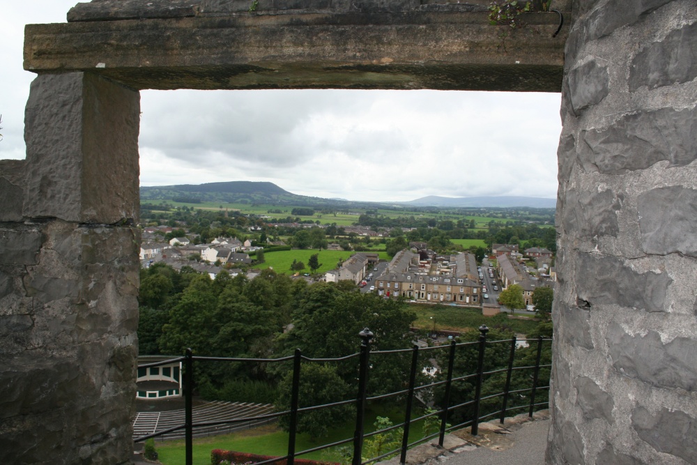Views of Clitheroe from the Castle