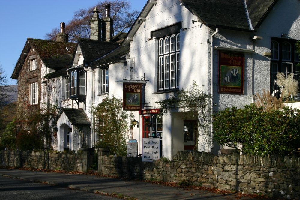 The Badger Bar, Rydal, Cumbria