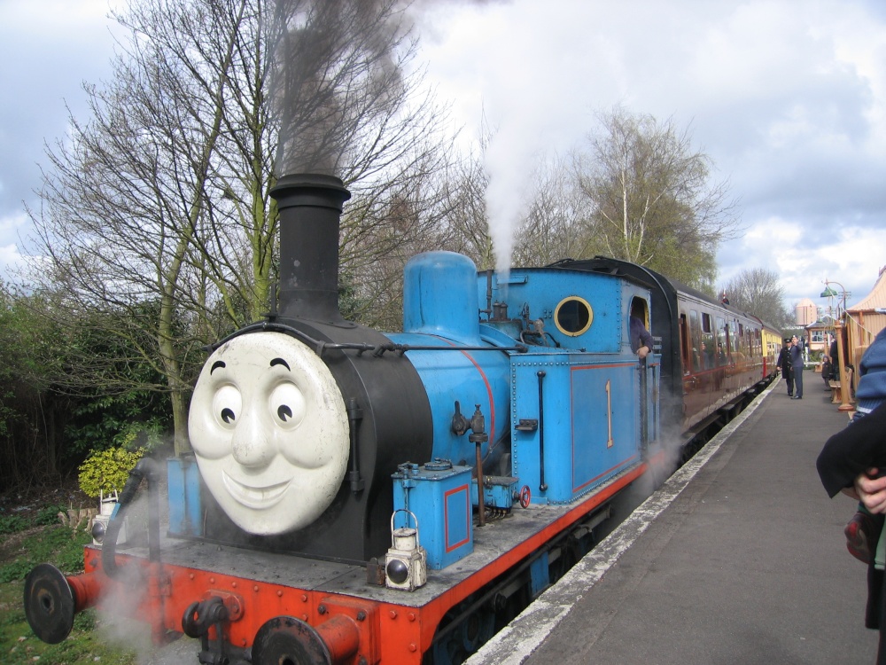 Photograph of 'Day Out With Thomas' at Didcot Railway Centre, Oxfordshire