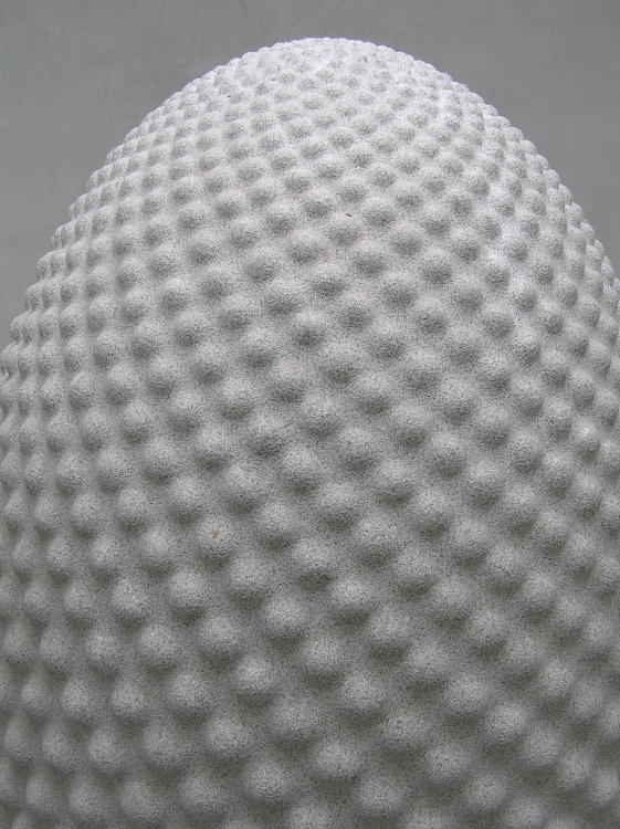 The Seed, a huge granite sculpture at Eden