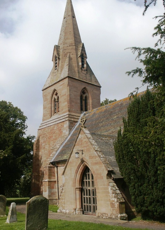 Church of St.Lawrence.  Wichenford. Worcestershire.