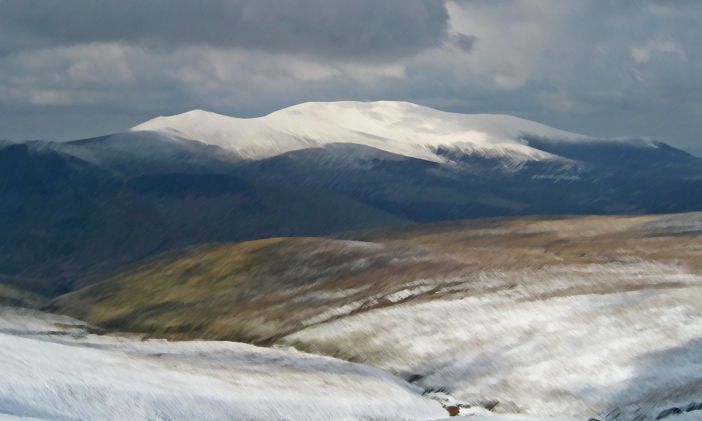Skiddaw from Blencathra