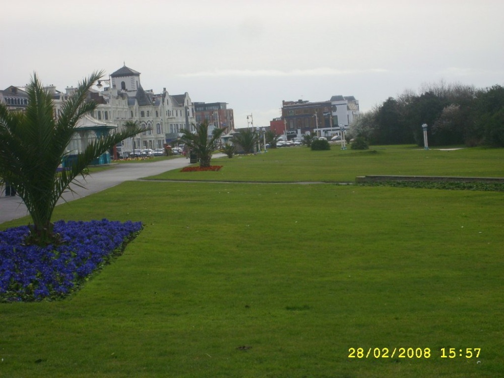 Gardens on sea front