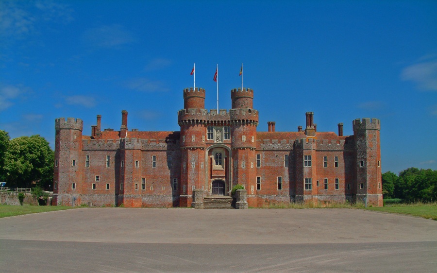 Herstmonceux Castle, East Sussex photo by Andrew Whittaker