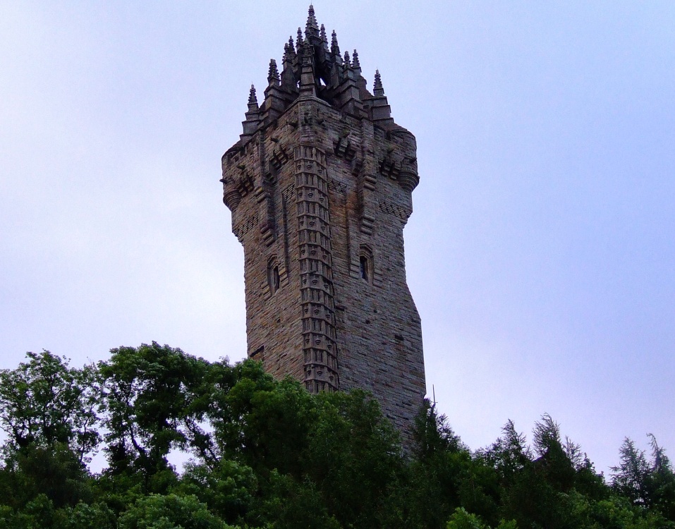 Photograph of Wallace monument