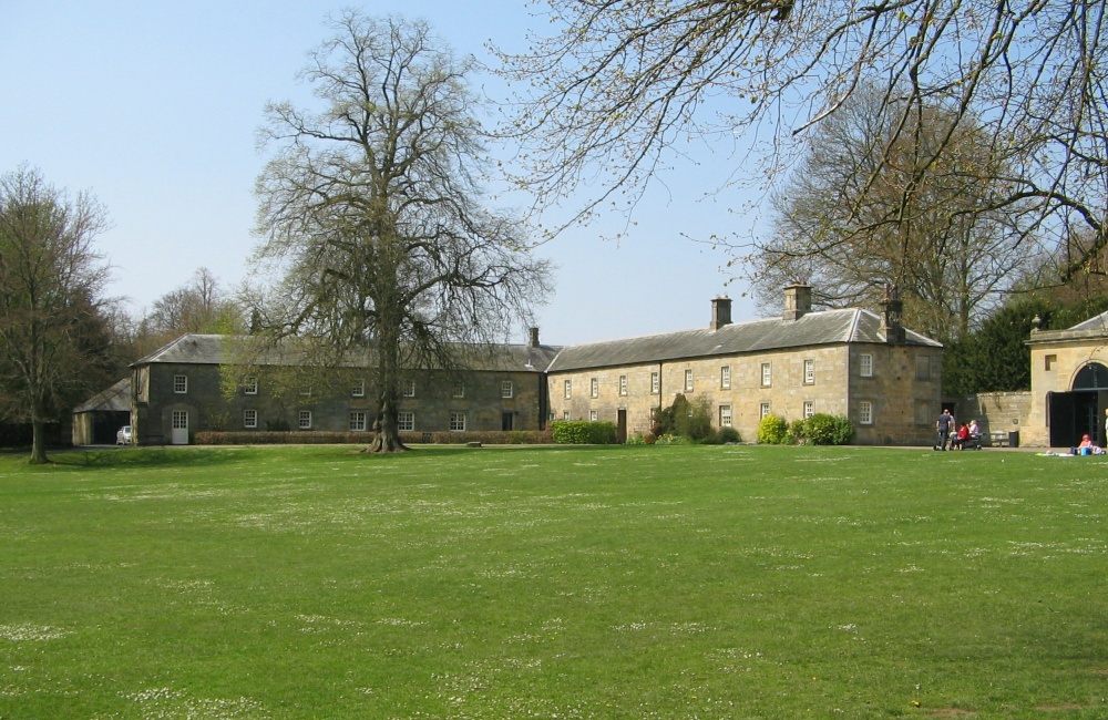Court Yard, Wallington Hall.