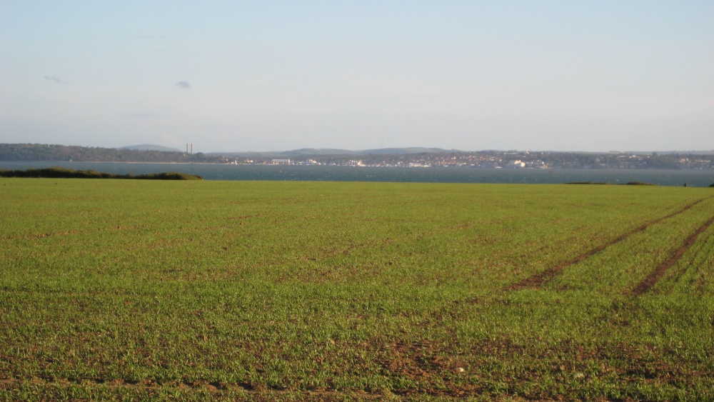 Chilling coast looking over to the Cowes