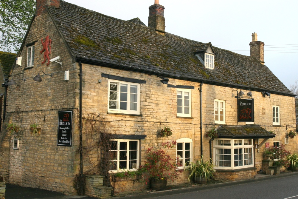 Photograph of The Red Lion, Long Compton