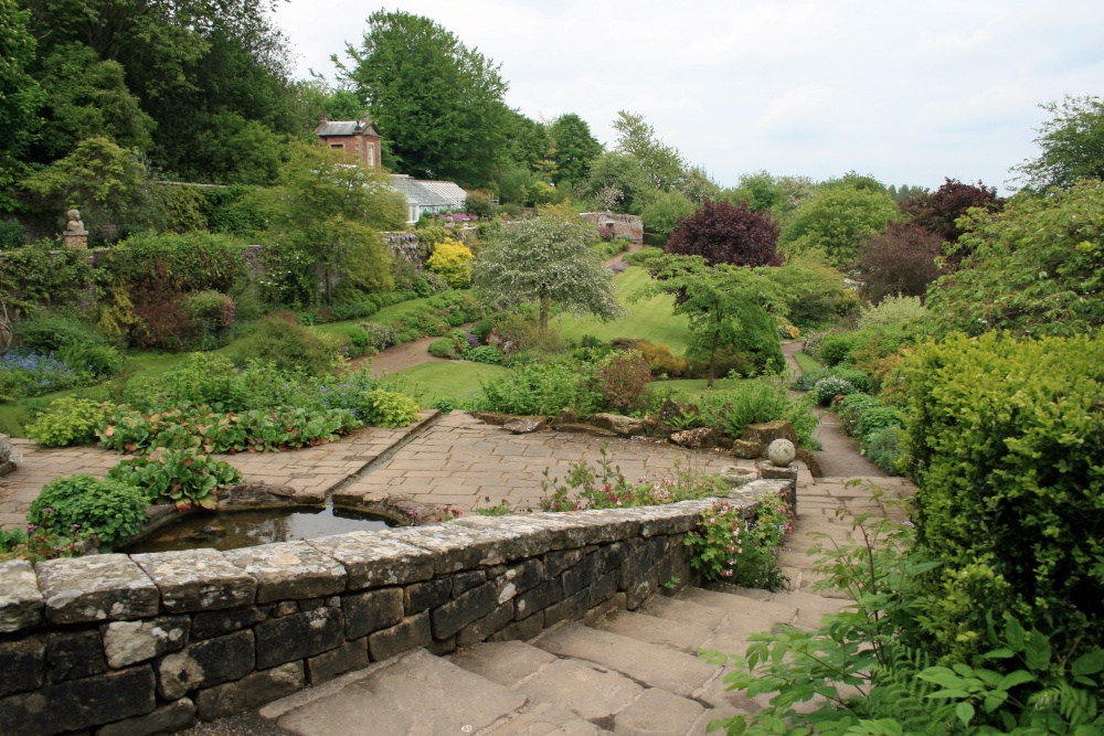The Walled Garden at Wallington Hall.