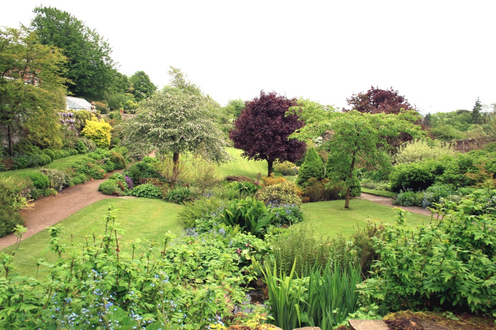 The Walled Garden at Wallington Hall.