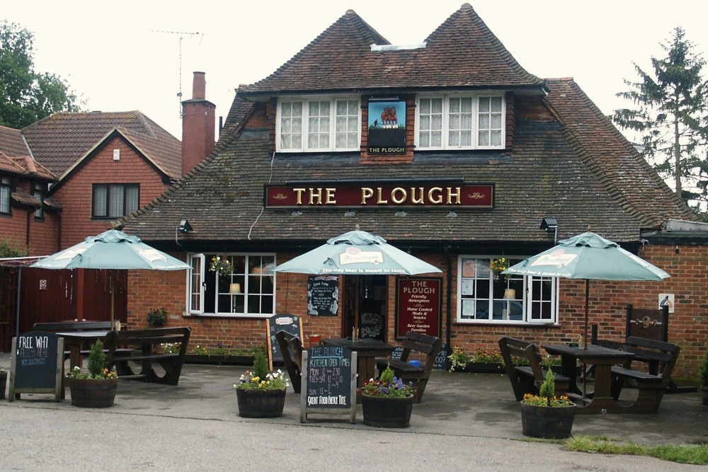 'The Plough' Horsell  nr. Woking. Sy.
