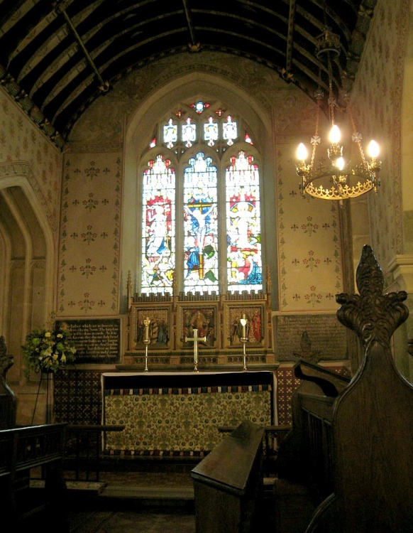 Altar, Parish Church of St. Nicholas, Silton, Dorset