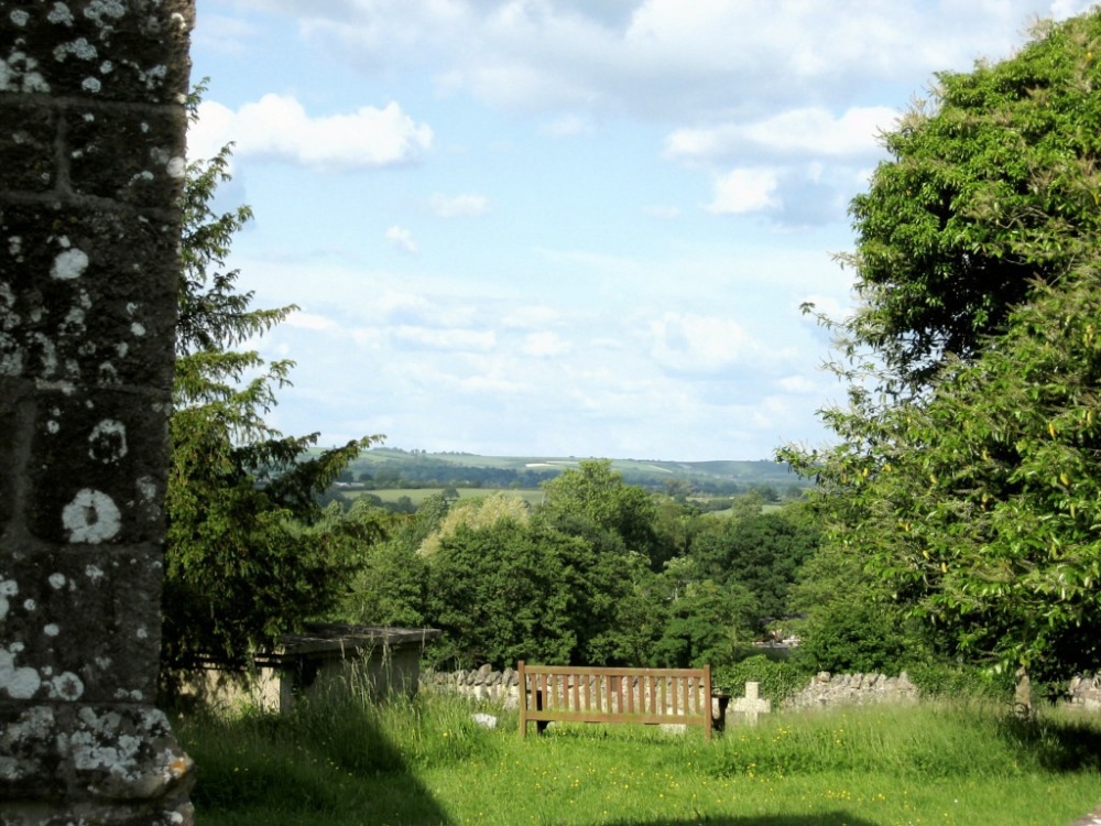 Photograph of View from Church Yard, Parish Church of St. Nicholas, Silton, Dorset