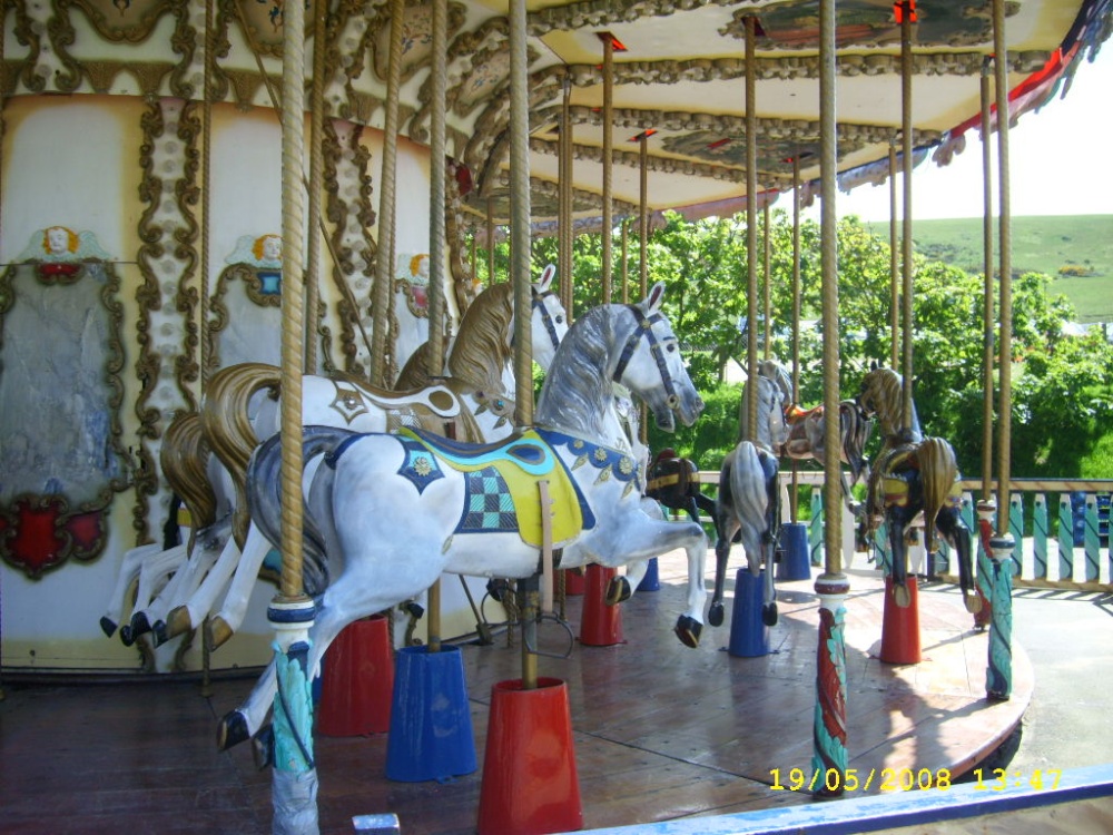 Carousel, Needles, Isle of wight photo by Emily Cotgrave