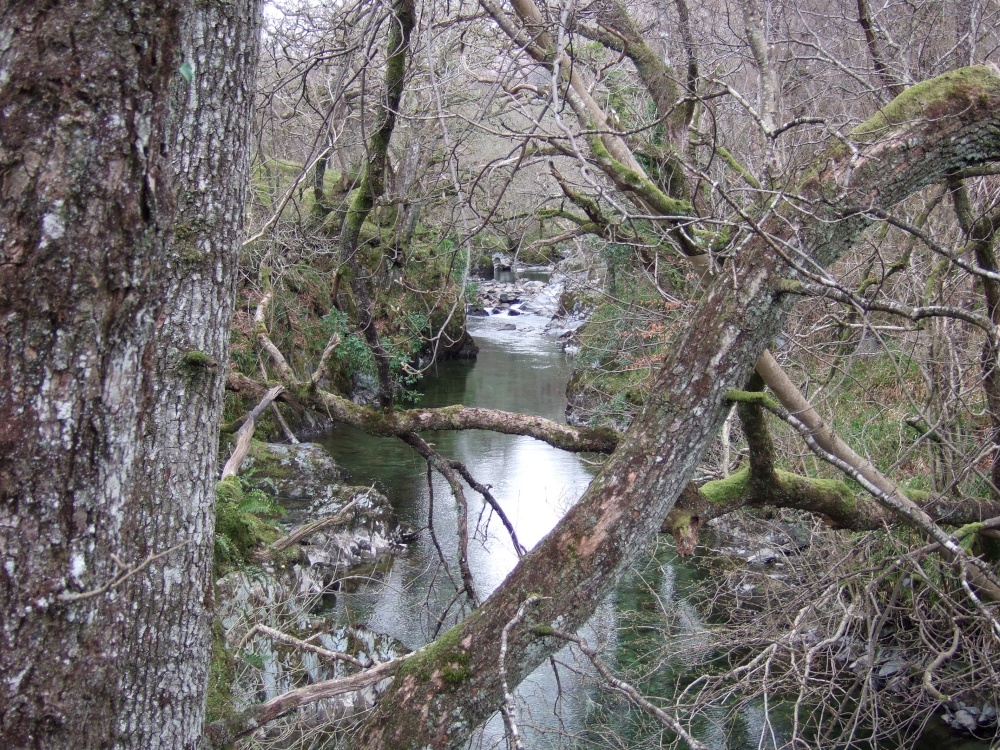 Old slate quarry Luss