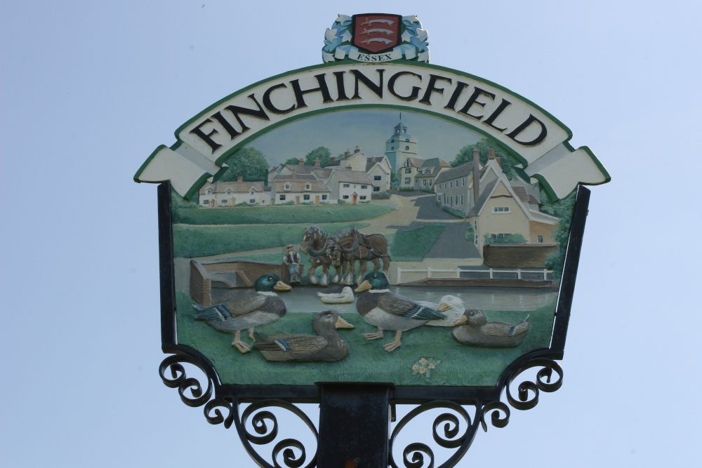 Village sign
