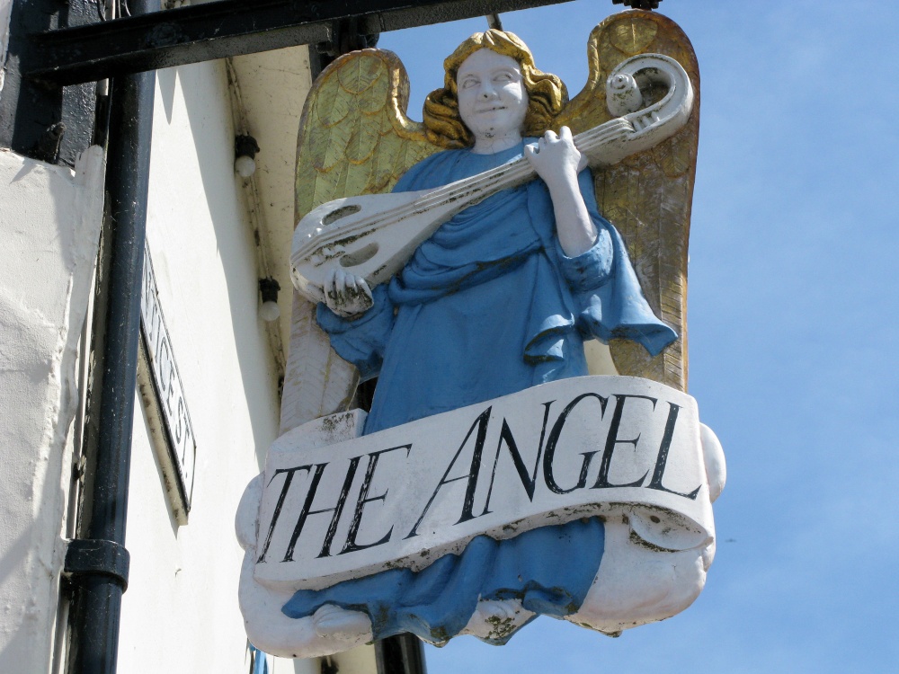 The Angel sign, Lavenham