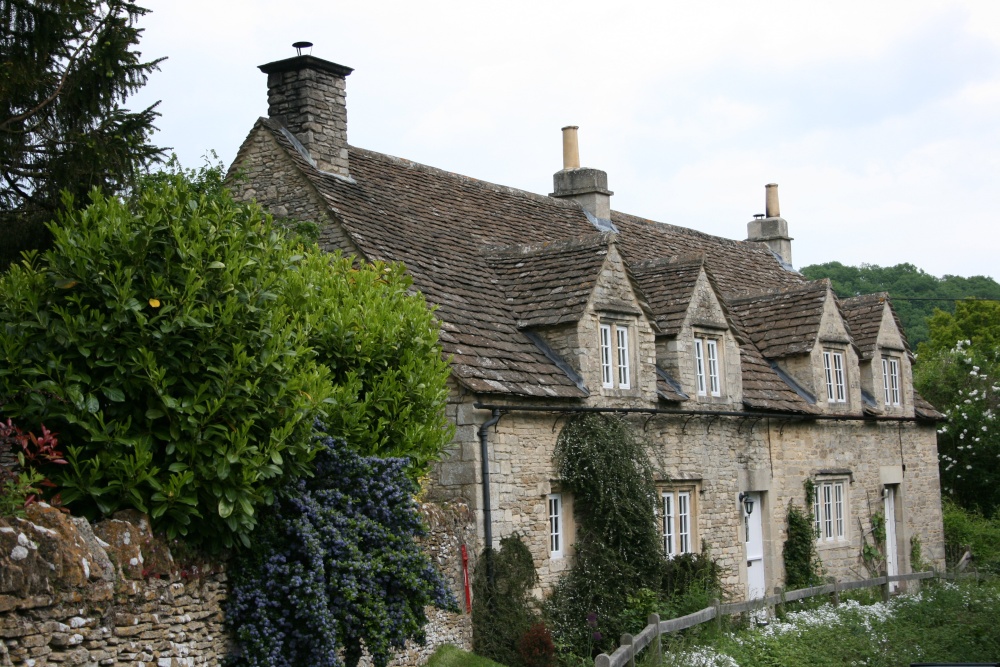 Photograph of Cottages at Slaughterford
