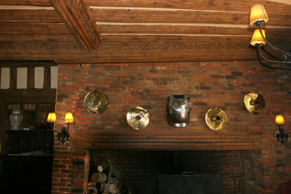 The Bull Hotel fireplace