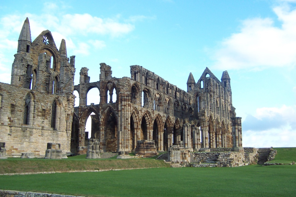 Bright Spell Over Whitby Abbey