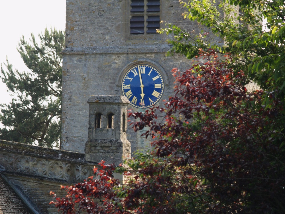 The parish church, Upper Heyford, Oxon.