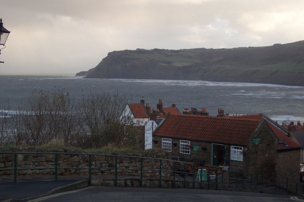 Robin Hood's Bay and Cliffs Beyond