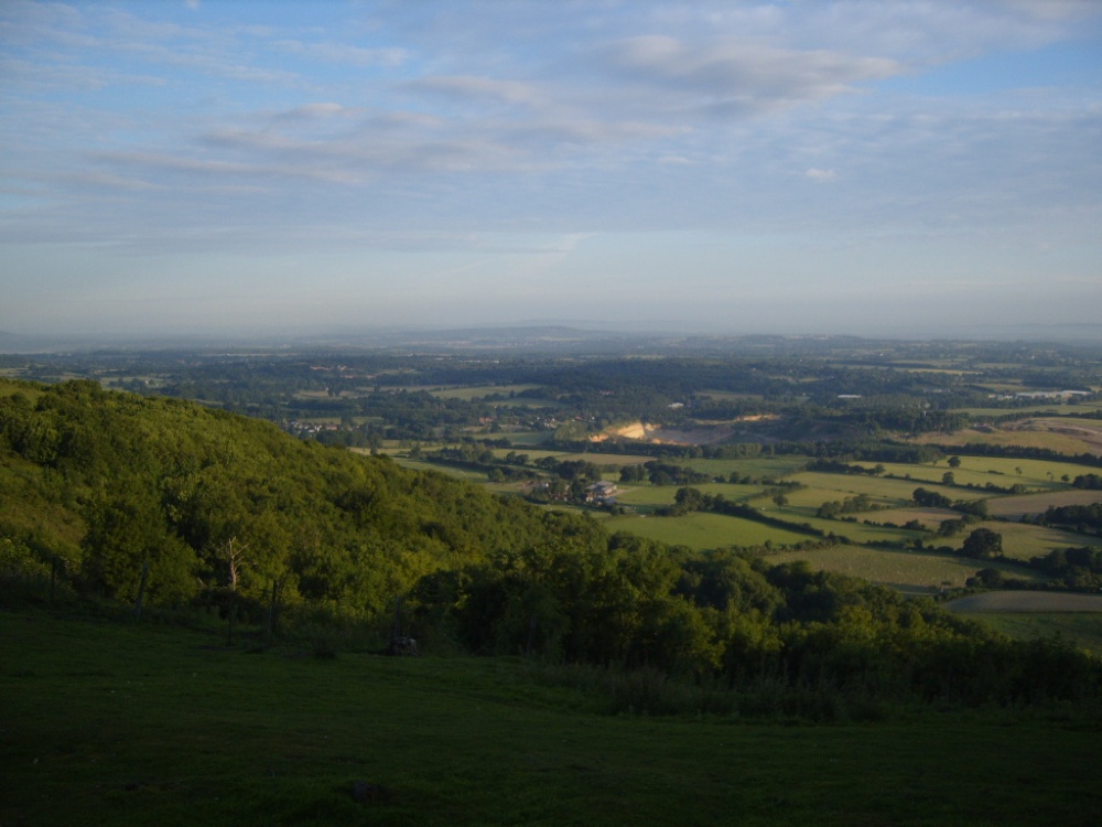 Looking north from Chanctonbury