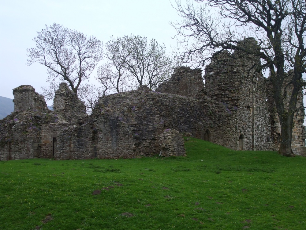 Rear of castle