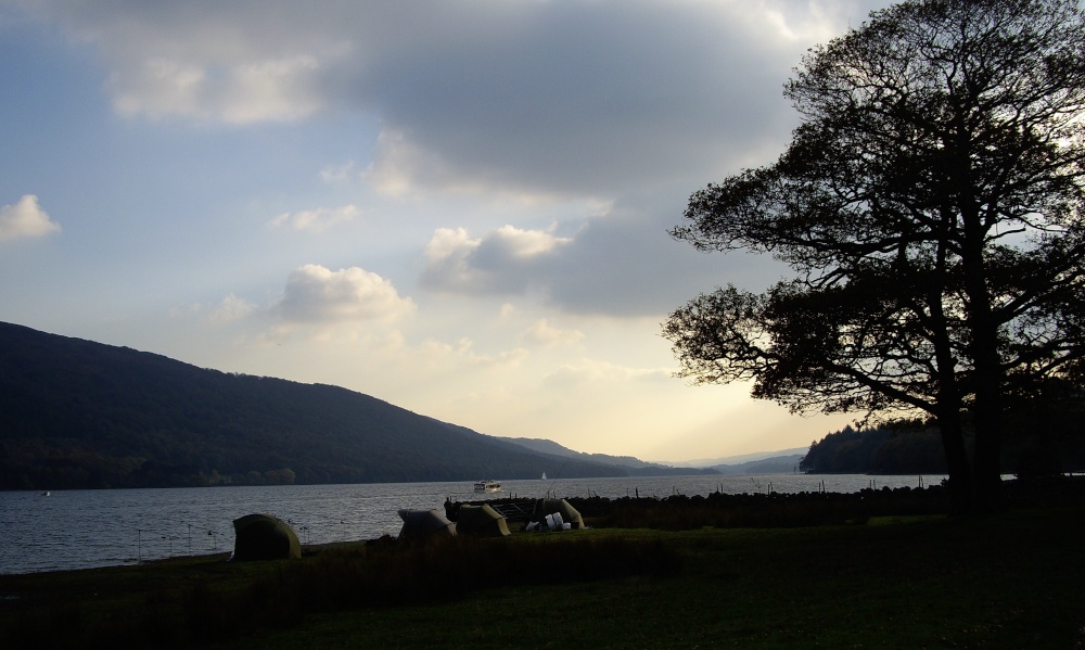 Dusk on Lake Coniston