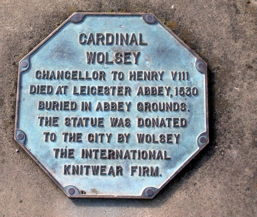 Wolsey plaque