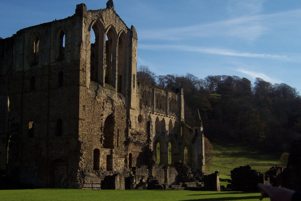 South side of Rieaulx Abbey