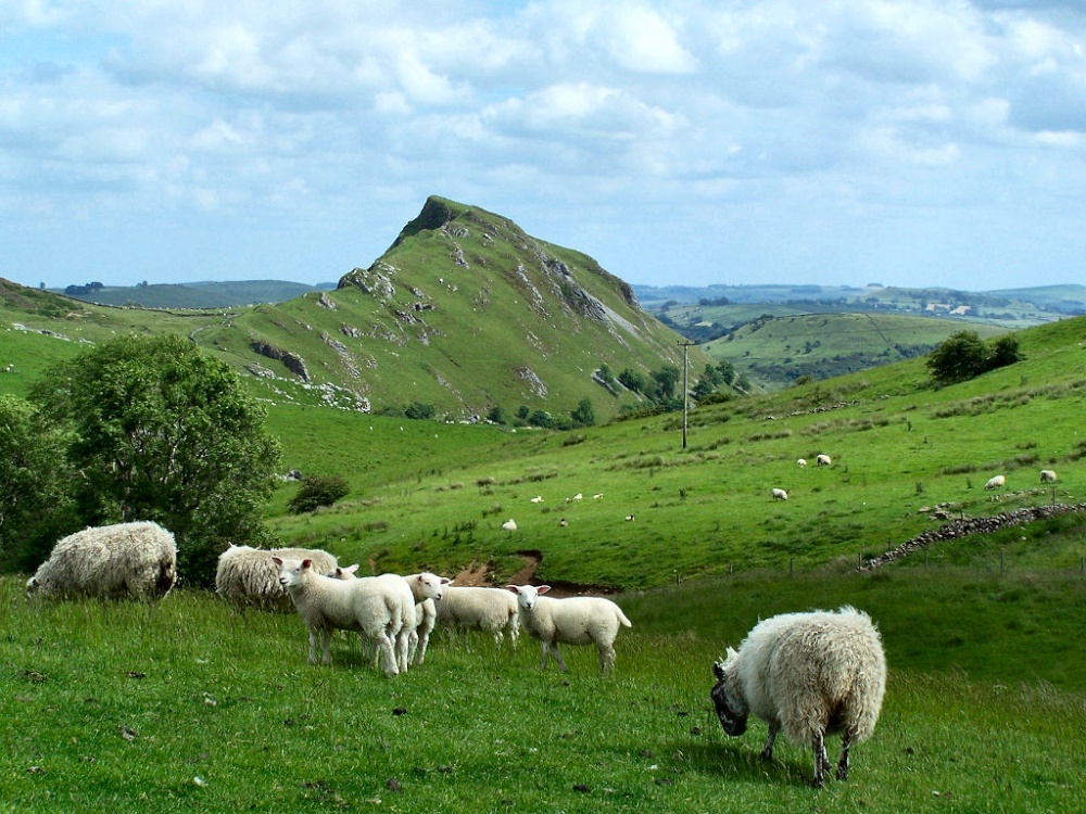 Photograph of Chrome Hill near Buxton