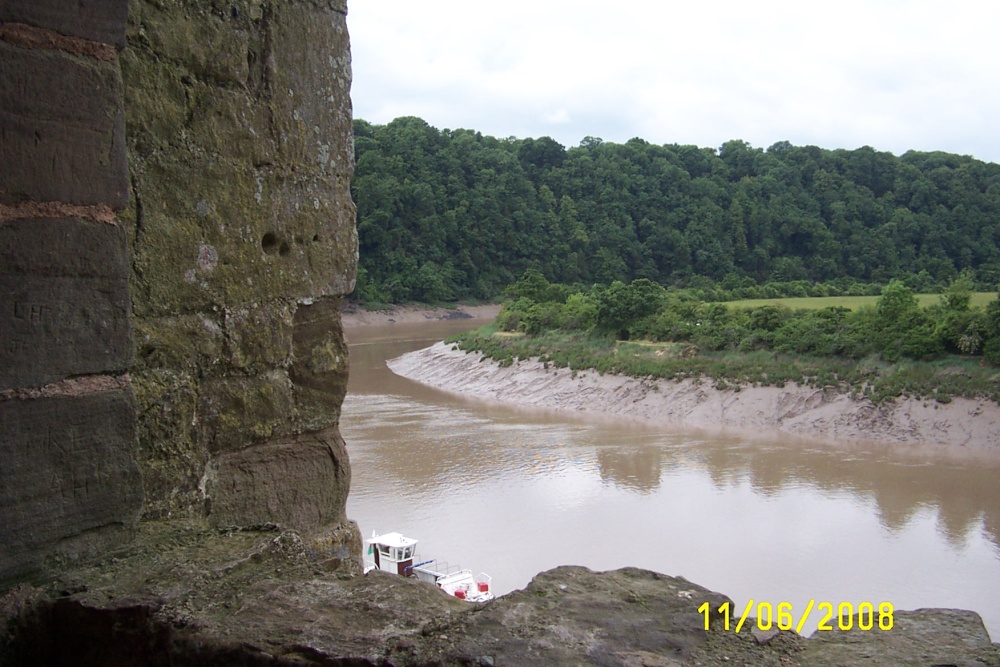 The River Wye from Chepstow Castle
