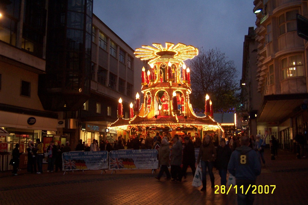 Photograph of Christmas in Birmingham 2007