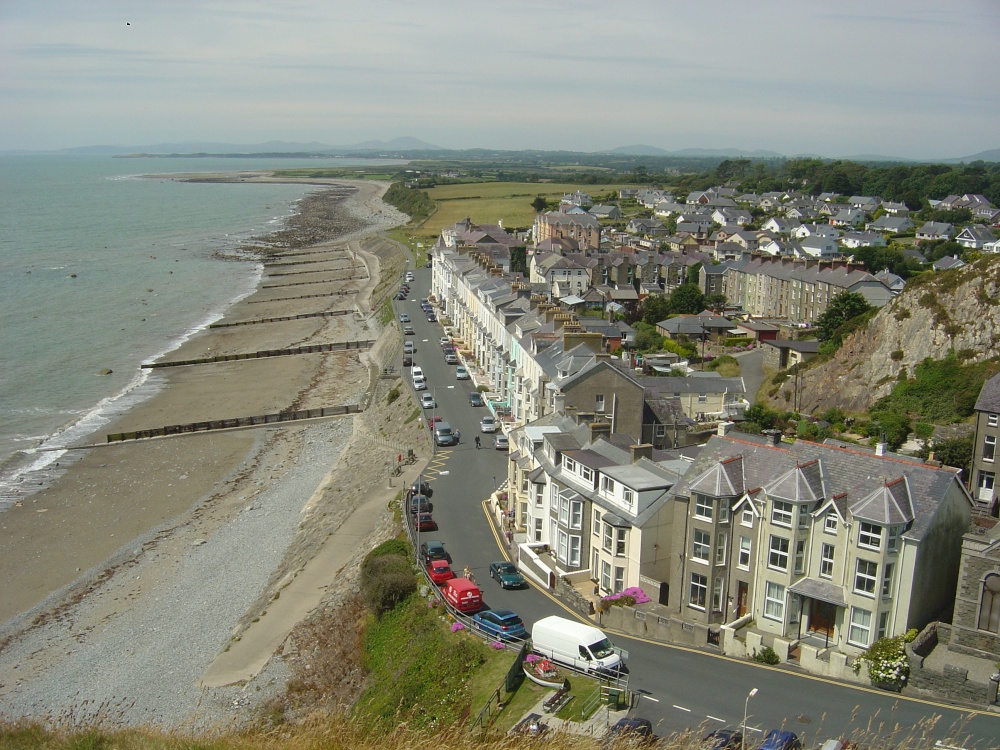Photograph of View From Criccieth Castle, Gwynedd
