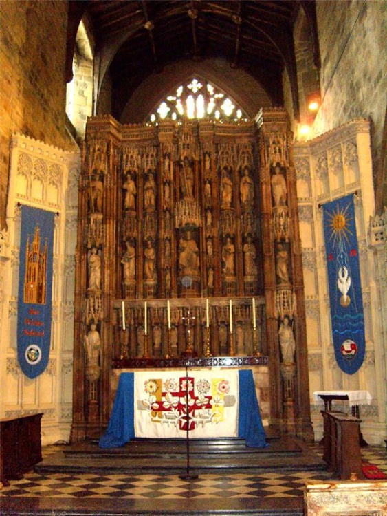 (The Altar St Nicholas Cathedral Newcastle Upon Tyne)