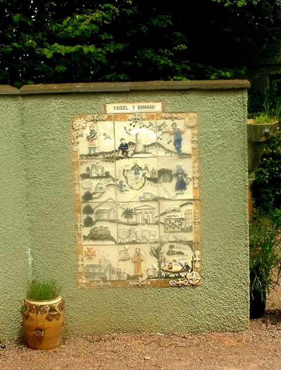 A Plaque made by the children