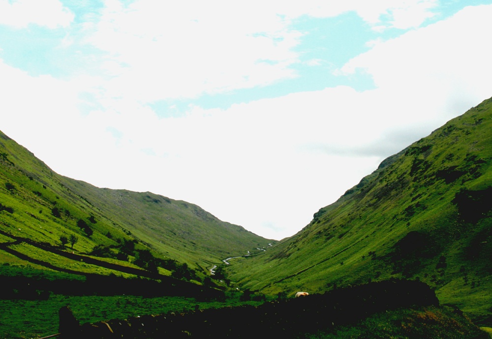 The Fells to the North of Kirkstone Pass. Lake District.