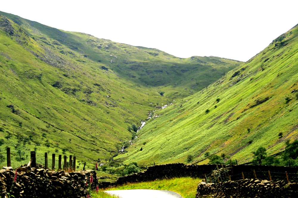Fells to the North of Kirkstone Pass, English Lake District.