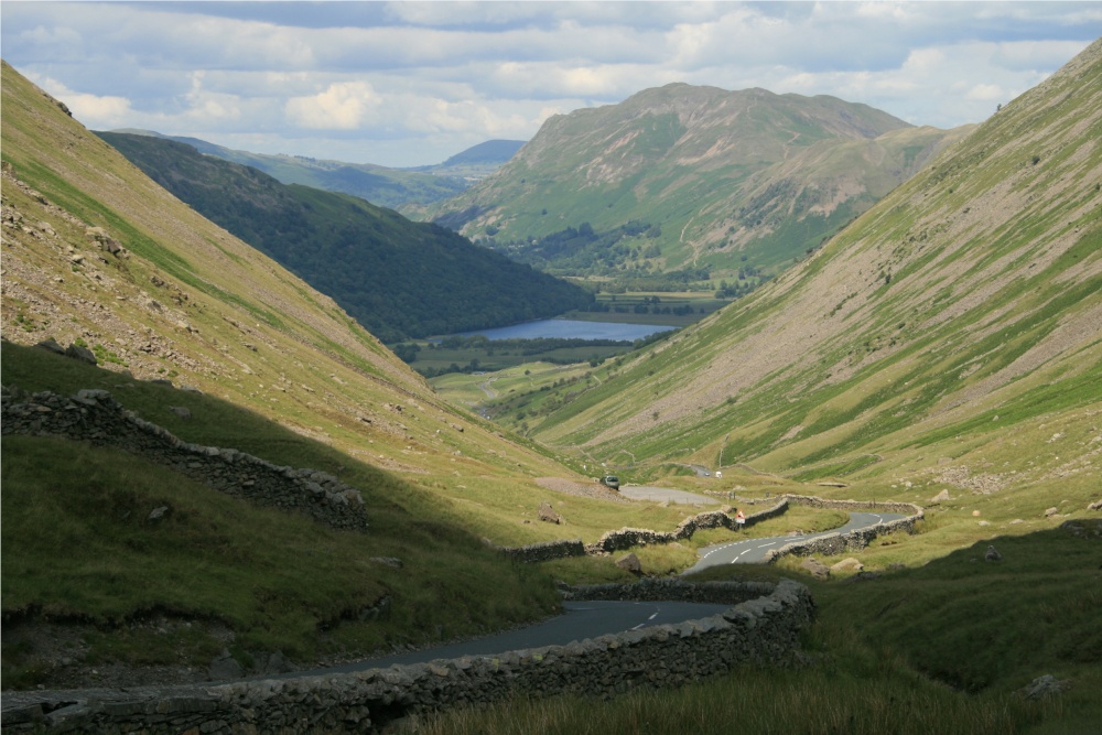 Kirkstone Pass Looking North Towards Brotherswater