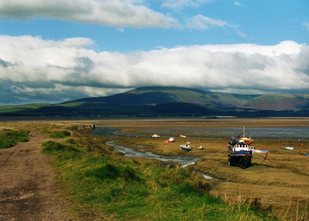 Looking across the Duddon Estuary towards Black Combe.