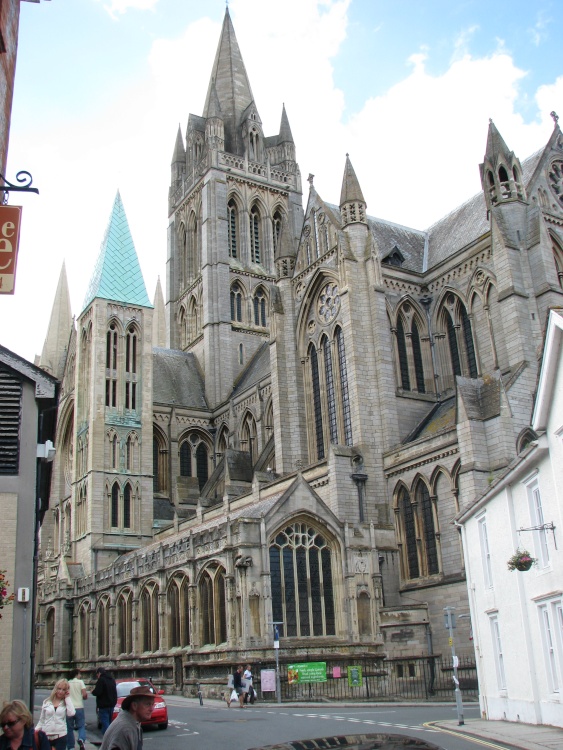Truro Cathedral, rear perspective
