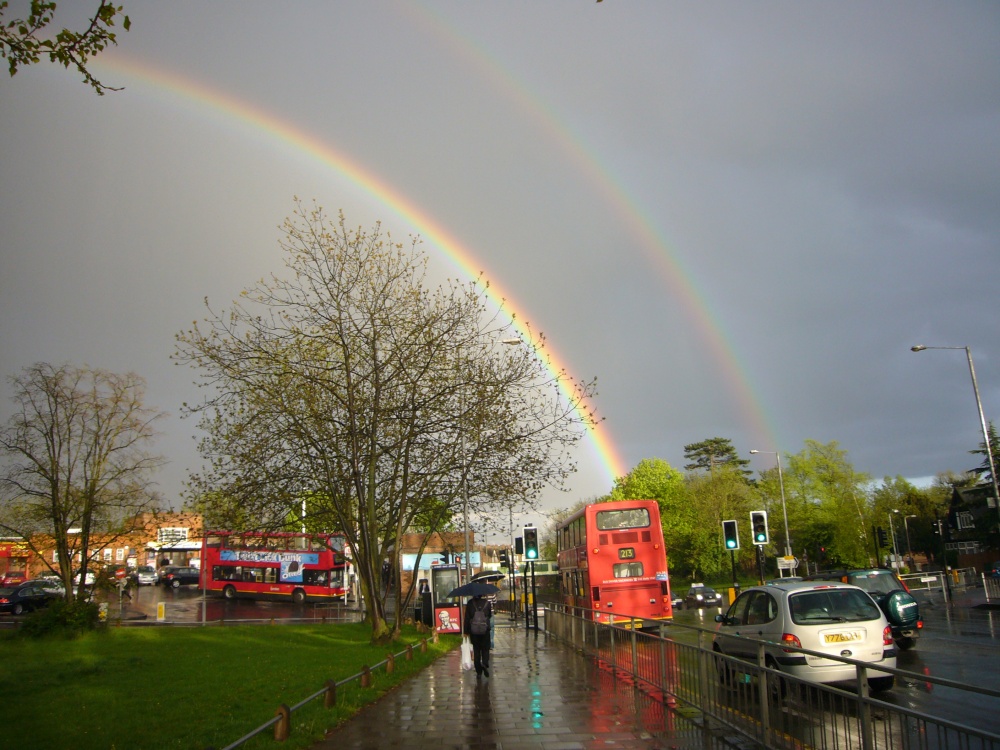 The rainbow after the rain