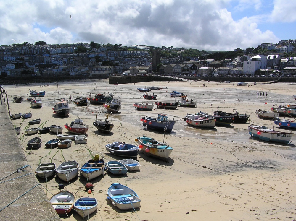 Low tide at St Ives