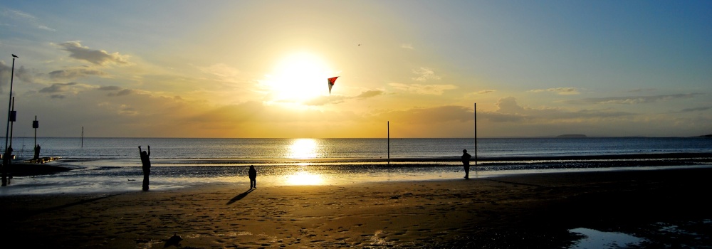 Sunset burnham-on-Sea